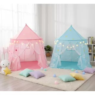 Barraca Tenda Infantil Grande para Menino e Menina Barraca para Criança 130x100cm - ZP-1720 em Oferta na Shopee