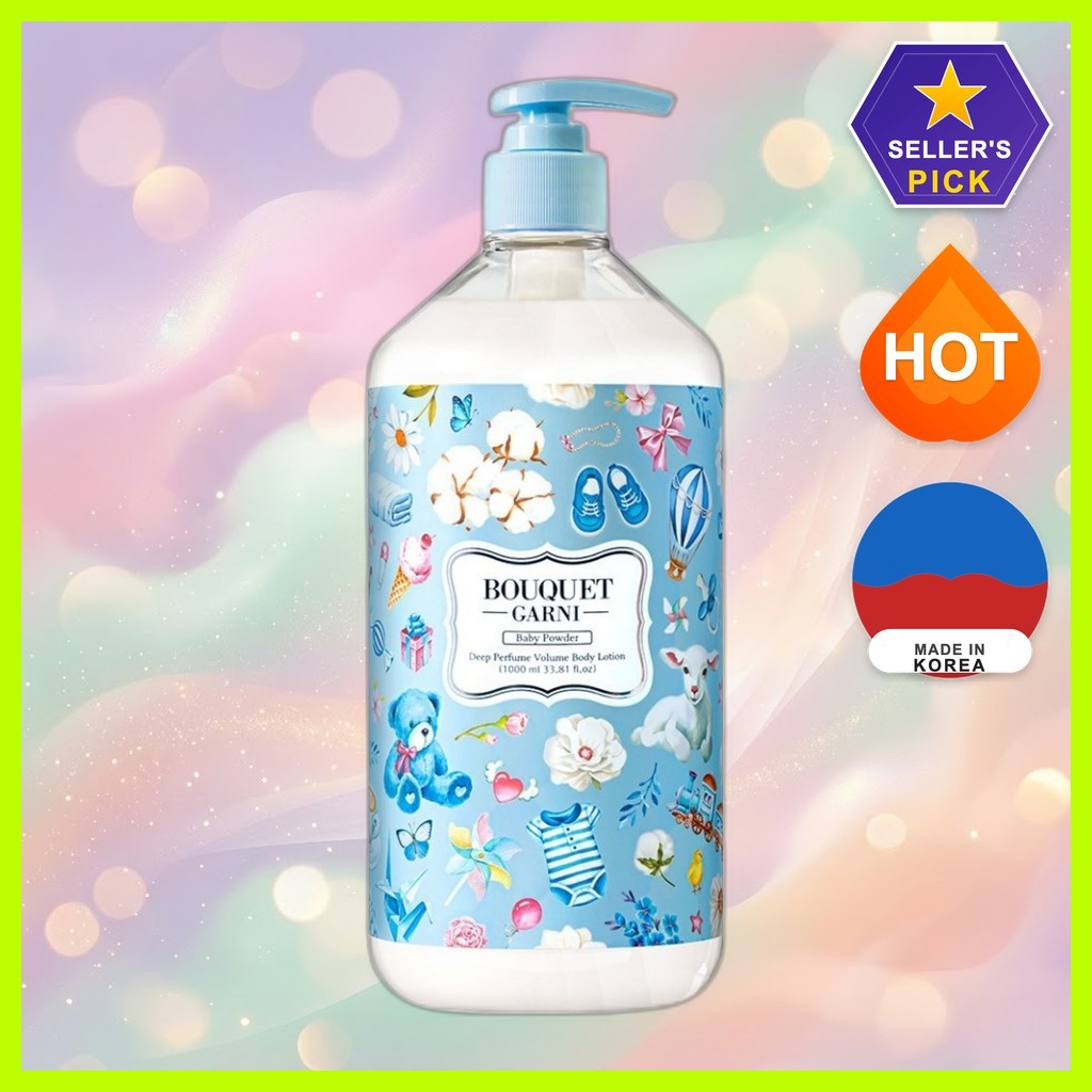 [bouquet garni] Loção Corporal Deep Perfume Volume (Pó Para Bebê) , 1L ...