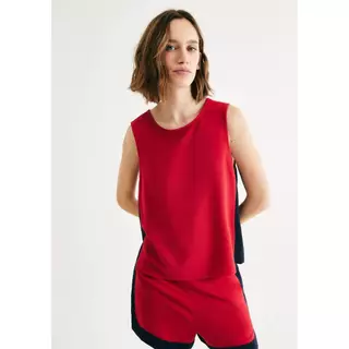 Regata Feminina Com Recorte Em Viscolinho em Oferta na Shopee