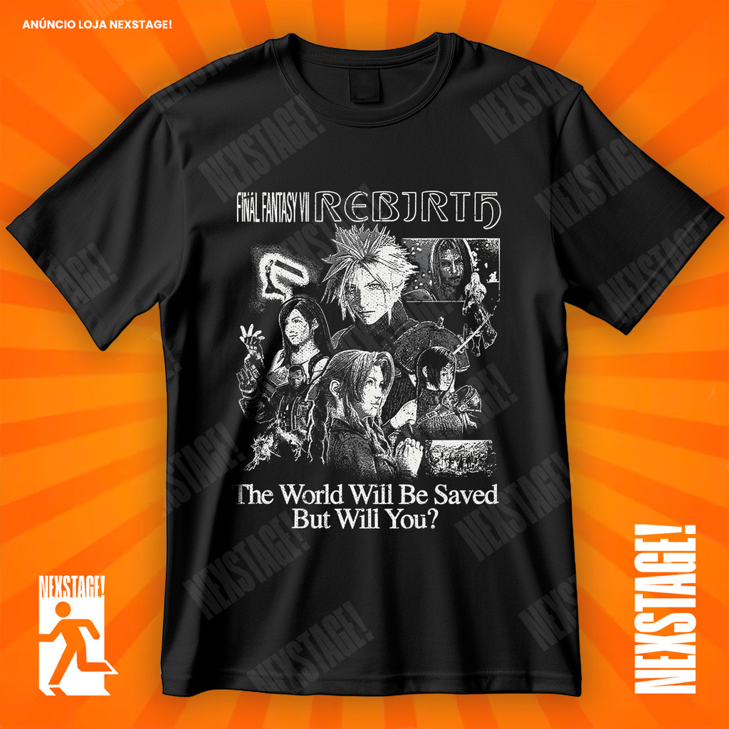 Camiseta Final Fantasy em Promoção na Shopee Brasil 2026