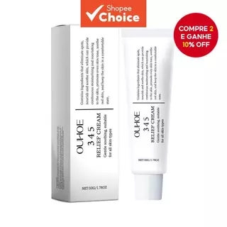 Creme Clareador 50g Cuidados Faciais Hidratante Nutritivo E Cuidado Suave . em Oferta na Shopee