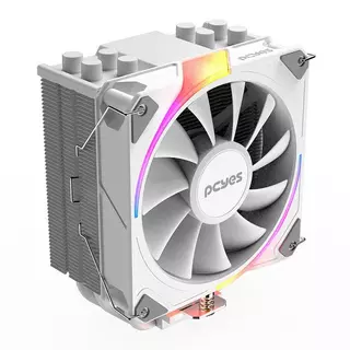 Cooler Para Processador Pcyes Frost Pulse, ARGB, 120mm, Branco, PEFPARGBWG em Oferta na Shopee