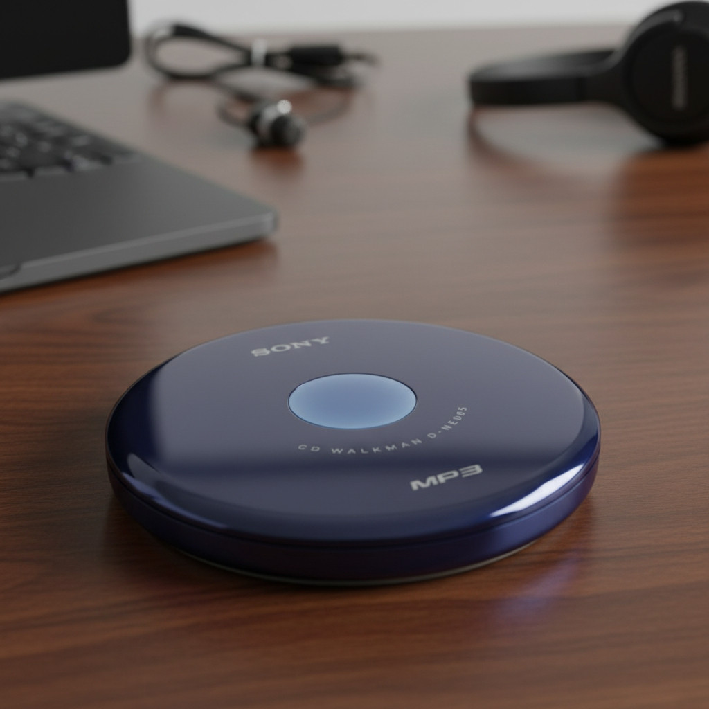 Discman Retrô Sony D-ne005 Mp3/cd Player - Lacrado | Shopee Brasil