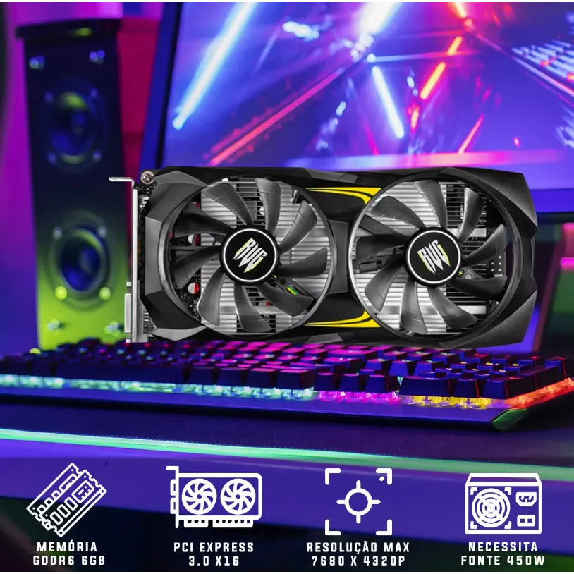 nvidia geforce gtx 1660 super 6gb em Promoção na Shopee Brasil 2026