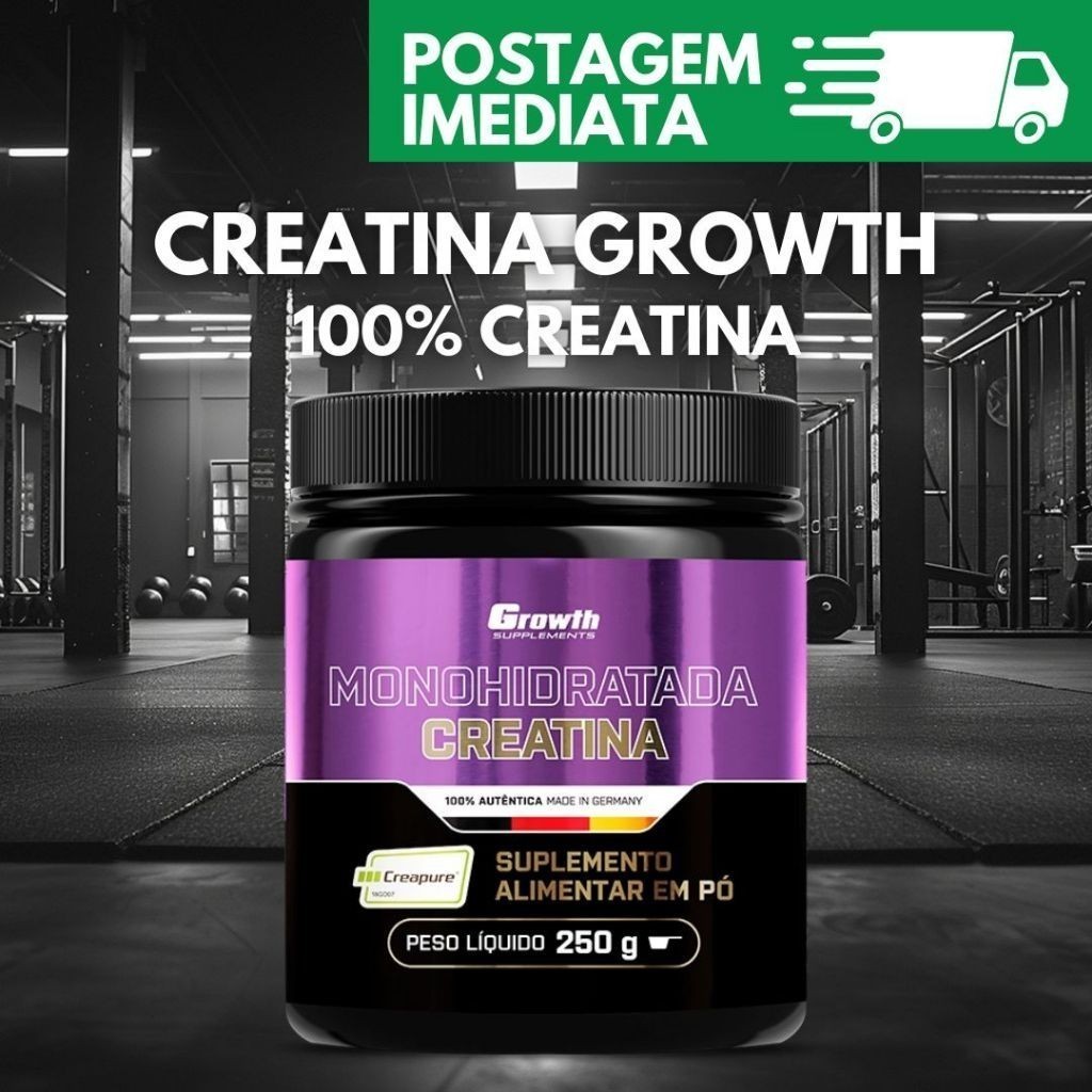 Creatina Creapure Original | Alta Performance 100% Pura 250g | Shopee ...