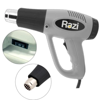 Soprador térmico 2 temperaturas 1500 ou 2000W  Razi em Oferta na Shopee