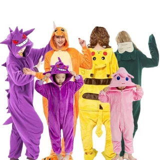 Pijama de Inverno Unissex de Flanela com Personagens de Desenhos Animados, Sonic, Gorila, Demônio, Batman, KPWU em Oferta na Shopee