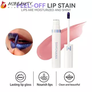 MIBEAUTY Lip Stain Tint , Tatuagem De Casca Metálica À Prova D'água , Mancha Labial De Longa Duração De Transferência em Oferta na Shopee