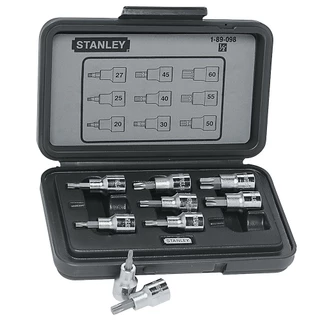 Jogo de soquete hexalobular enc. de 1/2" T20 a T60 c/ 9 pçs em Oferta na Shopee