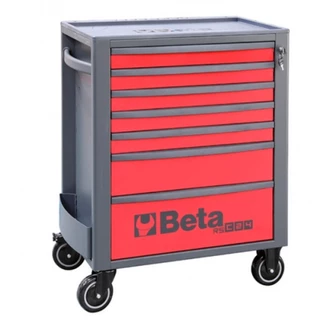 Carrinho para ferramentas com 7 gavetas vermelho - RSC24/7 - Beta em Oferta na Shopee