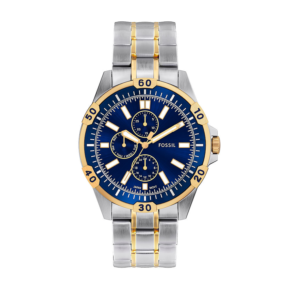 Relógio Fossil Masculino Garrett Bicolor - FS6146/1AN