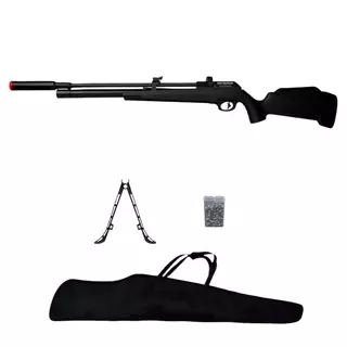 Carabina de Pressão PCP PR900S G3 Com Válvula Reguladora 5.5mm - Artemis + Capa + Bipé + Chumbo em Oferta na Shopee