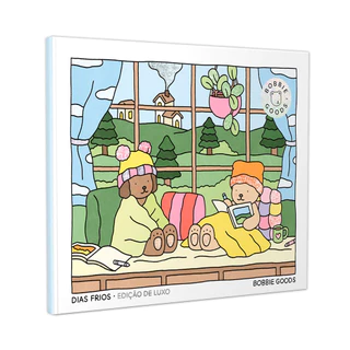 Bobbie Goods | Livro de Colorir | Dias Frios | Capa Dura em Oferta na Shopee