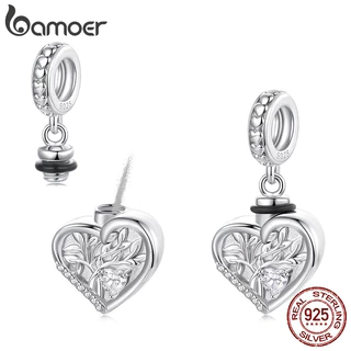 Bamoer 925 Prata Esterlina Charme Árvore Da Vida Cinzas Pingente DIY Para Pulseira Presentes Mulher em Oferta na Shopee