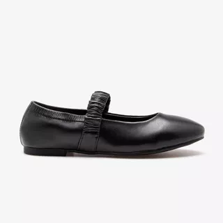 Sapatilha Feminina Emma Couro Preto em Oferta na Shopee