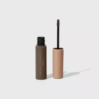 Máscara de Sobrancelha Castanho Escuro Nádia Tambasco By Océane - Brow Definer Deep Brown 5ml em Oferta na Shopee
