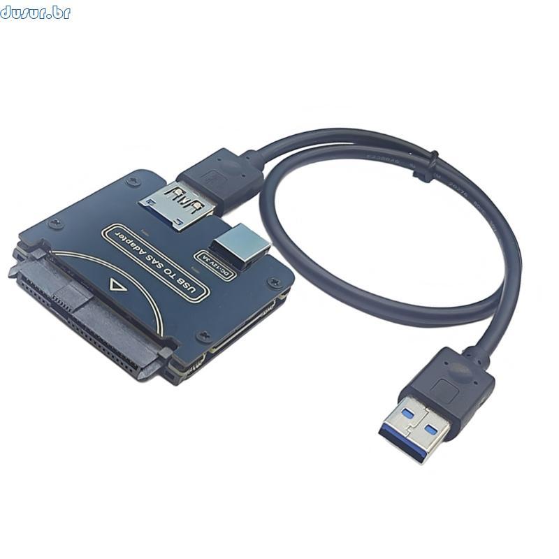dusur9 SFF8482 SASTo USB3 0 Bridge Cable Permite Acesso A Necessidade De Cartão Raid