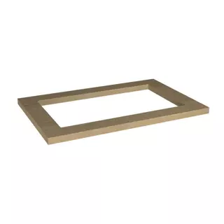 Tampo para Cooktop 5 Bocas Herval Viana, Carvalho Nature, 80 cm em Oferta na Shopee