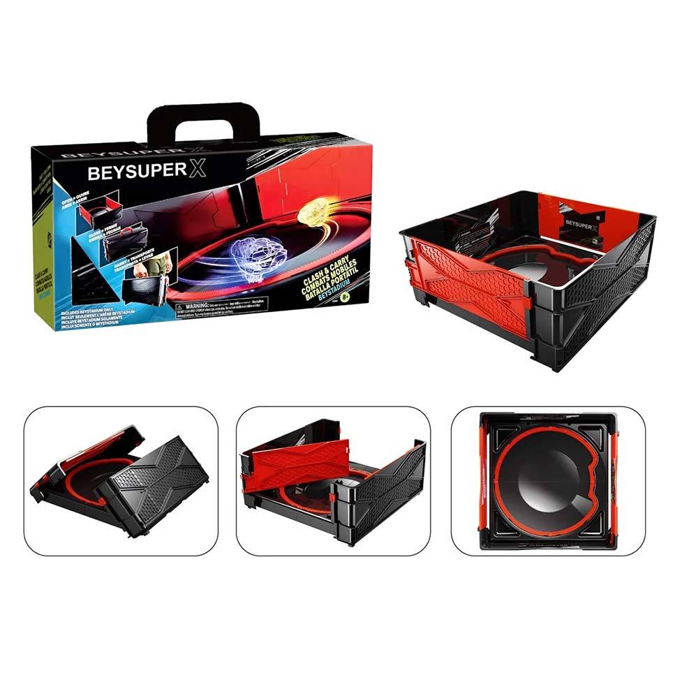 Beyblade X Clash & Carry Beystadium Battle Arena Spinning-Top Toys