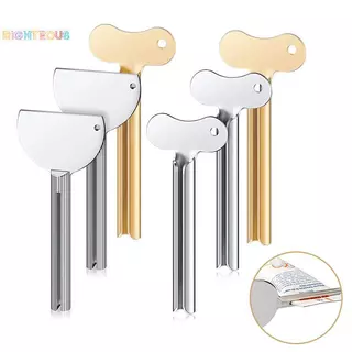 Rightrous 1 Pçs De Aço Inoxidável Espremedor Pasta De Dentes Limpador Facial Dispensador Tubo Ferramentas Metal Acessóri em Oferta na Shopee