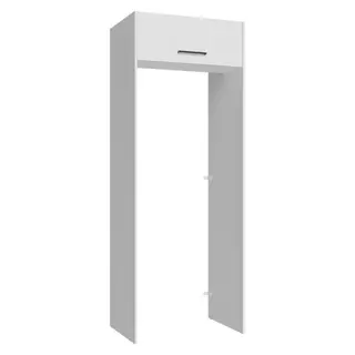 Porta-Geladeira 83 cm 1 Porta Basculante Branco Agata Madesa em Oferta na Shopee