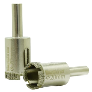 Serra copo diamantada 20 mm para porcelanato e vidro - BFH3371 Bestfer em Oferta na Shopee