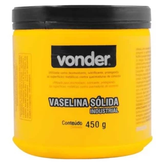 Vaselina sólida Industrial 450g - Vonder em Oferta na Shopee