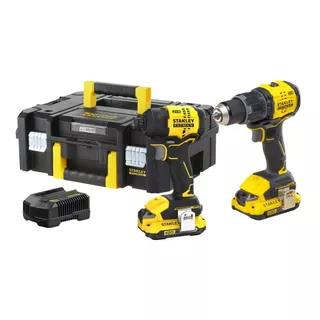 Combo Furadeira Parafusadeira de Impacto SBD716 + Parafusadeira de Impacto SBI811 SBDI466D2T Stanley em Oferta na Shopee