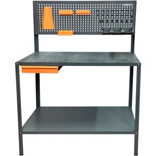Bancada com gaveta + painel integrado e acessórios - 91513 Presto em Oferta na Shopee