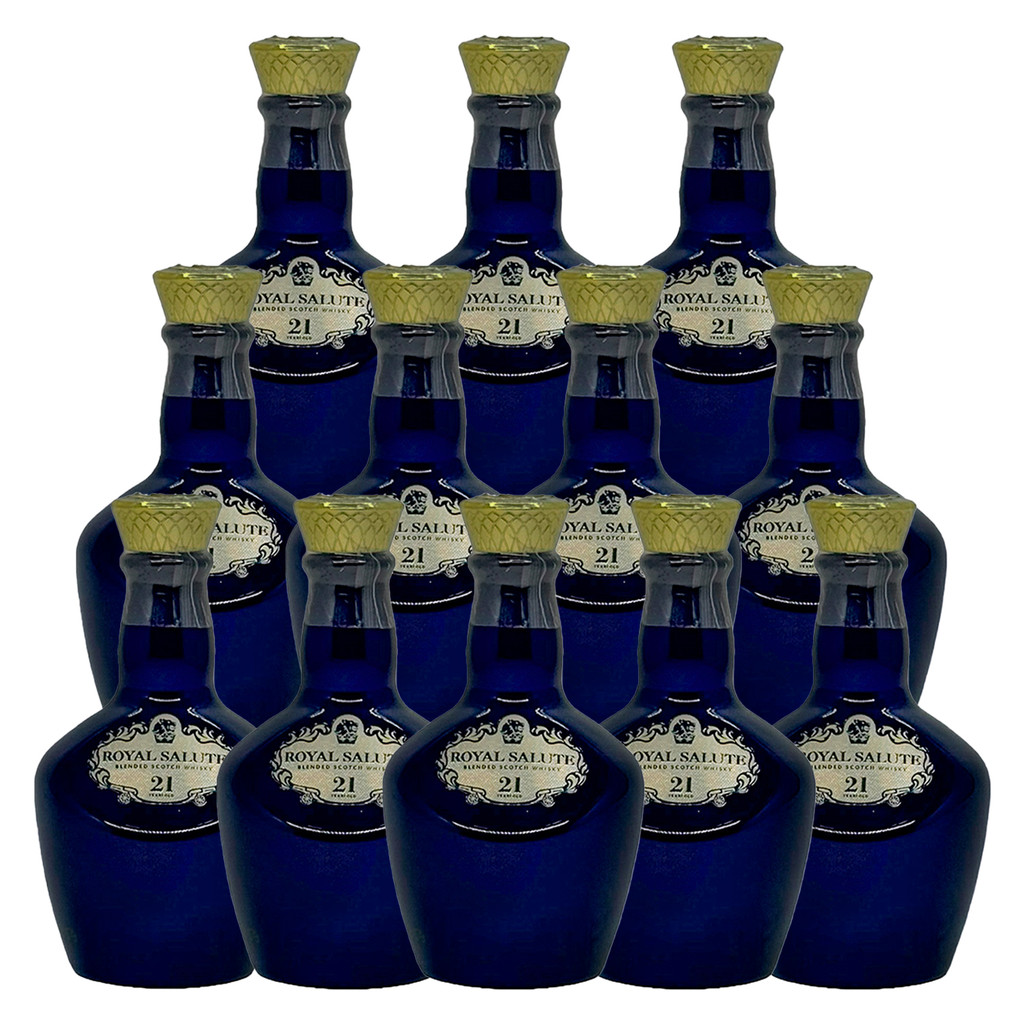 Miniatura Whisky Chivas Royal Salute 21 anos 50ml 12un | Shopee Brasil