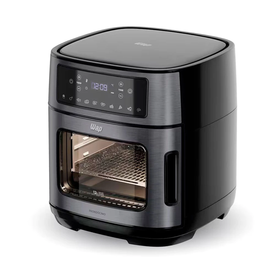 Air Fryer Oven WAP 12 Litros 1800W Sem Óleo Antiaderente Black Inox - foto 2