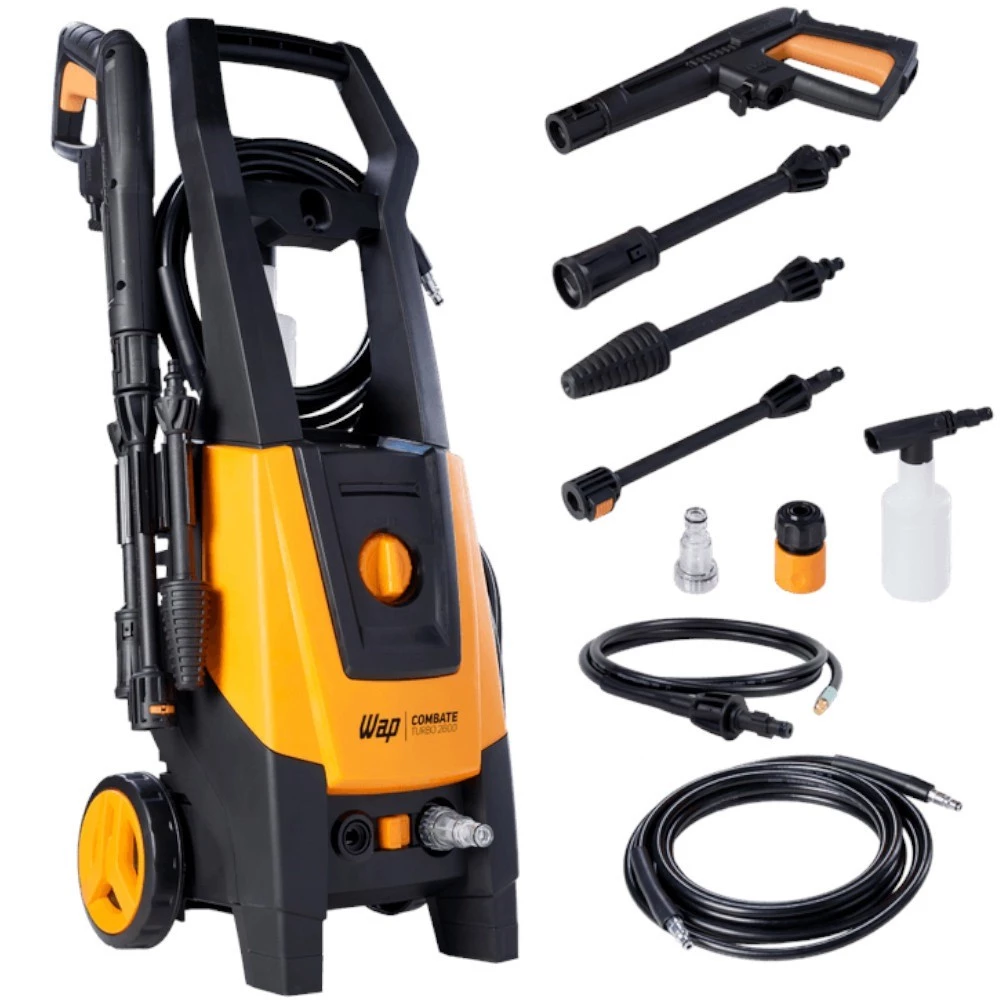 Lavadora de Alta Pressão Desentupidora 2100 libras Combate Turbo Ultra 2600 Wap