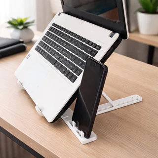 Suporte para Notebook e Celular Portátil Dobrável OR-SP14