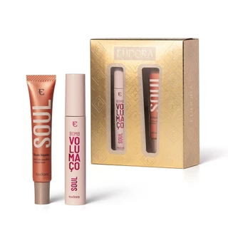 Eudora Soul Kit Máscara Cílios Blush (2 Produtos) em Oferta na Shopee