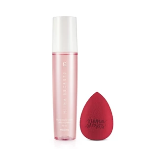 Combo Niina Secrets: Esponja De Maquiagem Facial + Bruma Nutri Fresh 110ml em Oferta na Shopee