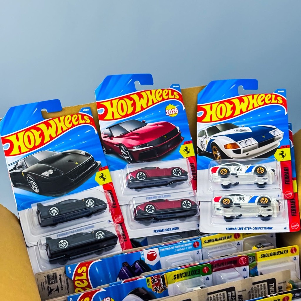 Hot Wheels Lote D 2026 Para Escolher - Ferrari - Formula 1 - Porsche ...