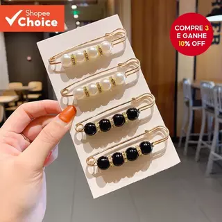 Moda 4 Peças Calças Ajustáveis Broche De Cintura Clipes De Segurança Antiderrapantes E Alfinete De Emagrecimento Para Je em Oferta na Shopee