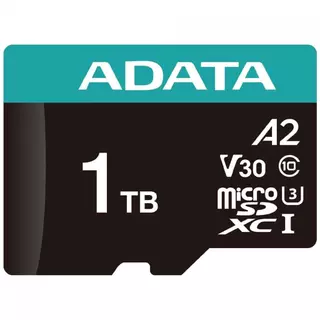 Cartão De Memória Adata Premier Pro MicroSDXC/SDHC UHS-I, 1TB, Classe 10, Com Adaptador, AUSDX1TUI3V30SA2-RA1 em Oferta na Shopee