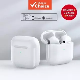 Pro 4 Fones De Ouvido Sem Fio Bluetooth TWS Mini Sports Deep Bass HiFi Som Estéreo Para Jogos Com Redução De Ruído Estáv em Oferta na Shopee