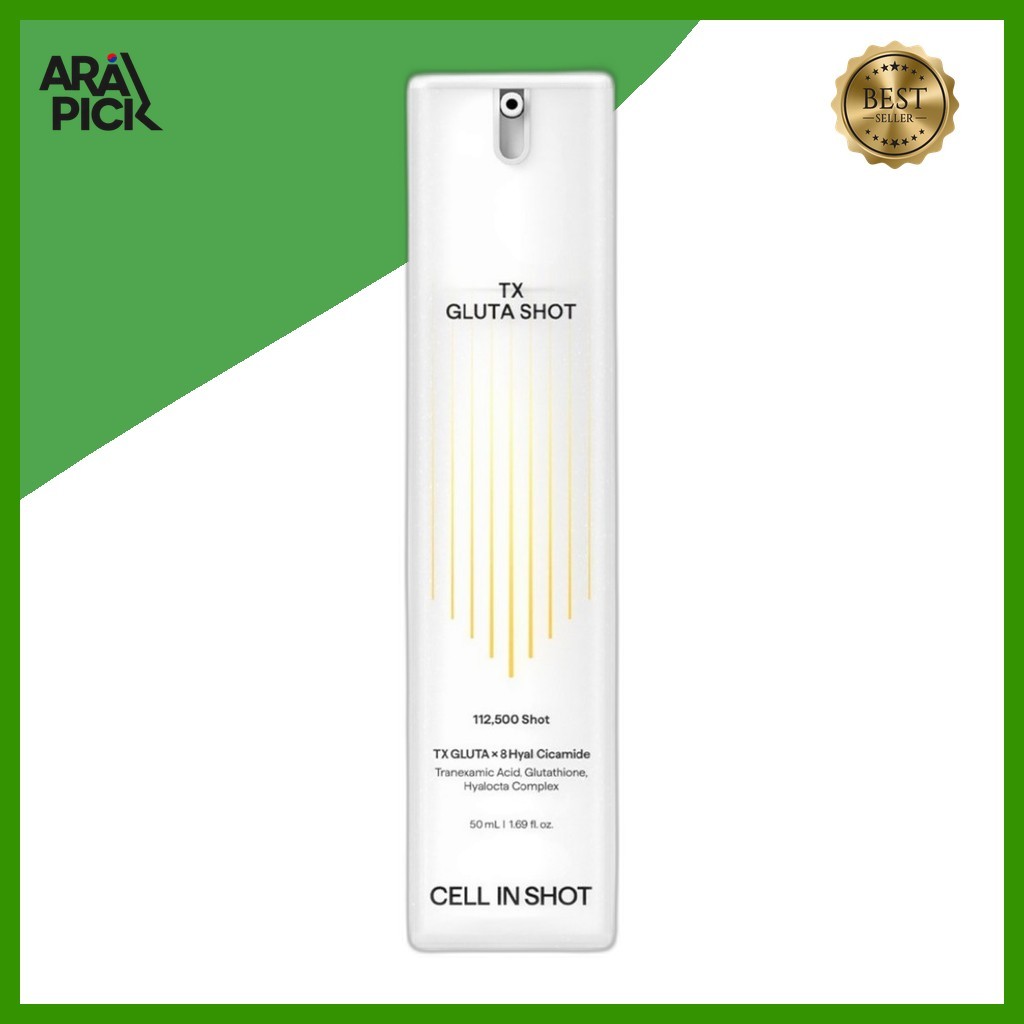 Clula Em Tiro] TX Gluta Shot Serum 50ml (1 Unidade) | Soro Coreano  Iluminador E Radiante Cuidados Com A Pele K-Beauty | Shopee Brasil