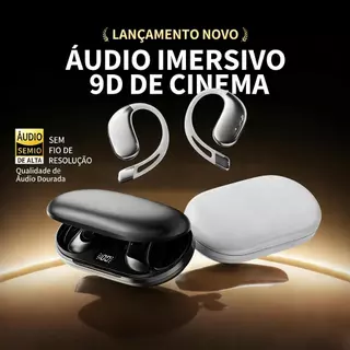 J-97PRO Fone de Ouvido Sem Fio Bluetooth-Som HiFi, Toque Inteligente, Bateria de Longa Duracao, Cancelamento de Ruido