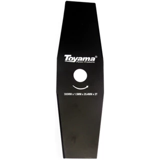 Lâmina para roçadeira 2 pontas 350 x 25,4 mm - Toyama em Oferta na Shopee