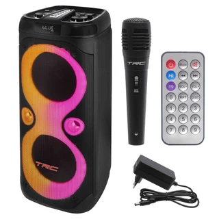 Caixa de som amplificada 900W RMS com Bluetooth TWS Radio FM - CT901 TRC em Oferta na Shopee