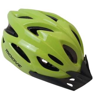 Capacete Ciclismo Moove Mtb Speed Verde Limão - Fecho Ajustável com LED traseiro M e G