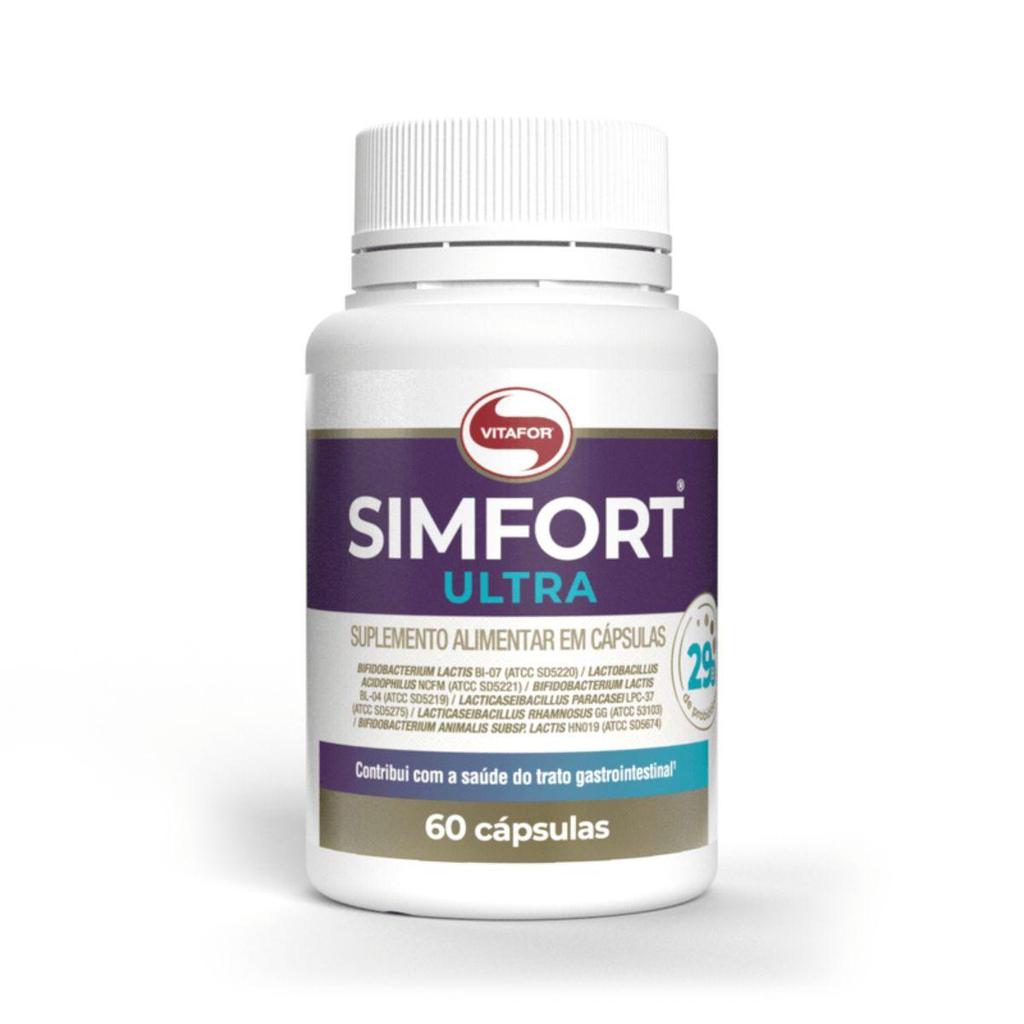 Simfort Ultra 29Bi Probiotico Ativos 60 Capsulas Vitafor | Shopee Brasil