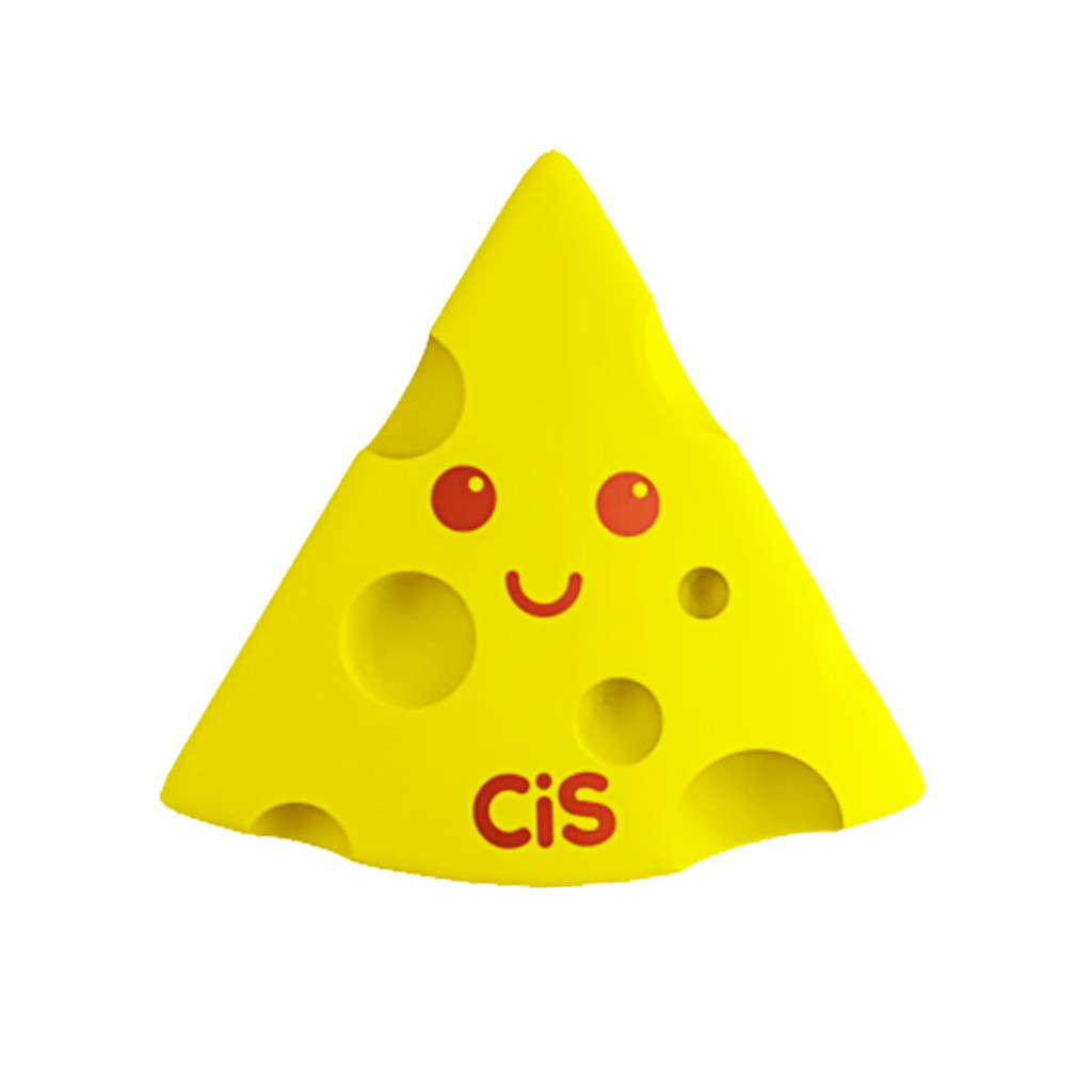 Borracha Escolar Queijo - Cis | Shopee Brasil