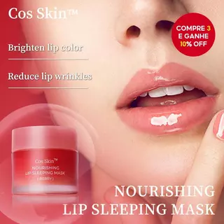 Máscara labial hidratante que deixa os lábios hidratados e cuidados durante todo o dia, aliviando a secura. em Oferta na Shopee
