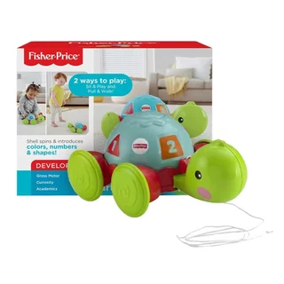 Brinquedo Fisher-Price Empurra Tartaruga para Bebês em Oferta na Shopee