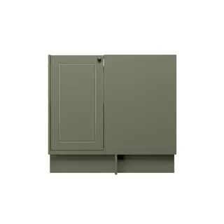 Balcão de Canto Cozinha MDF Herval Viana, 1 Porta, Verde Hill em Oferta na Shopee