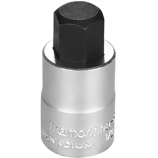 Soquete com ponta allen 17 mm encaixe 1/2" aço cromo vanádio Tramontina PRO em Oferta na Shopee